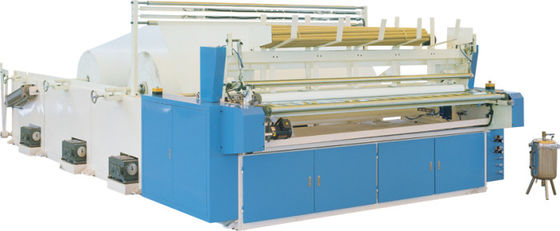 Máy làm khăn giấy vệ sinh cuộn Jumbo tự động 380V Slitter