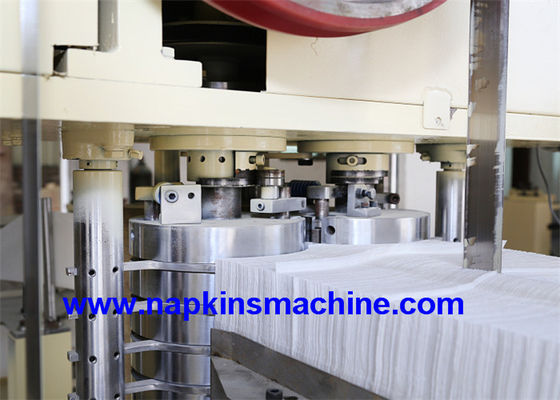 Máy in khăn giấy CE hai dòng, Máy in khăn ăn kỹ thuật số 3000 chiếc / phút