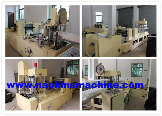 Máy gấp khăn ăn 2 lớp nhiều lớp, 2200 tờ / Min giấy gấp
