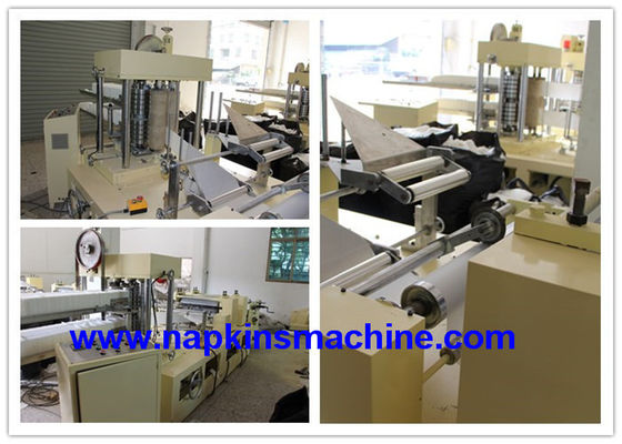 Máy làm khăn ăn giấy gấp 7,5KW 4 330mm