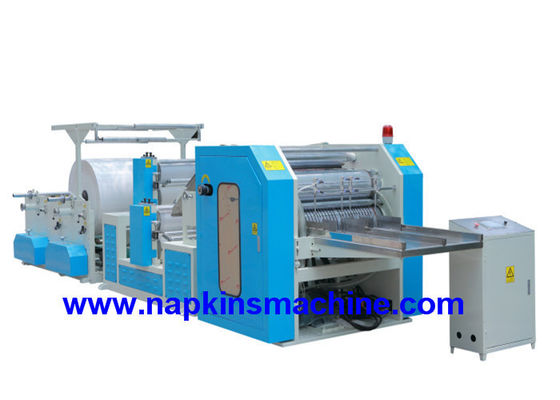 7,5KW Máy in mô chân không gấp 1/8 / Máy sản xuất khăn ăn