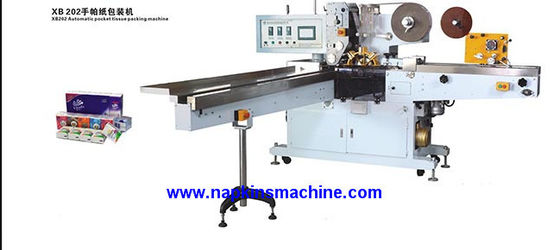 Máy đóng gói khăn ăn bằng nhựa PE