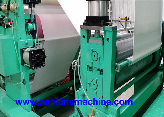 Máy làm khăn giấy hệ thống dập nổi gấp 7,5KW V
