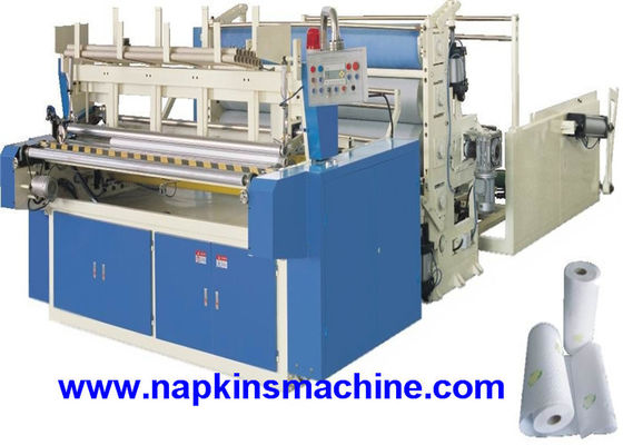 Máy làm cuộn vệ sinh cuộn 2 lớp rạch 2 lớp CE