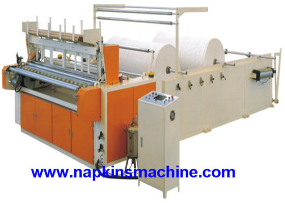 Máy chuyển đổi giấy vệ sinh màn hình cảm ứng PLC chiều rộng 1400mm