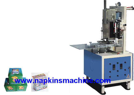 Máy đóng gói khăn giấy mặt bán tự động / Máy đóng gói hộp carton