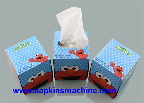 Máy đóng gói khăn giấy mặt bán tự động / Máy đóng gói hộp carton