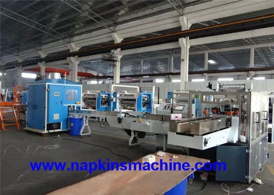 Dây chuyền sản xuất khăn giấy gấp nếp gấp Jumbo Roll V