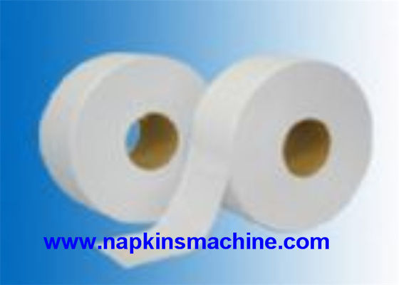 Máy cắt giấy vệ sinh băng tần hoàn toàn tự động Máy cắt cuộn Jumbo 60-100 vết cắt / phút