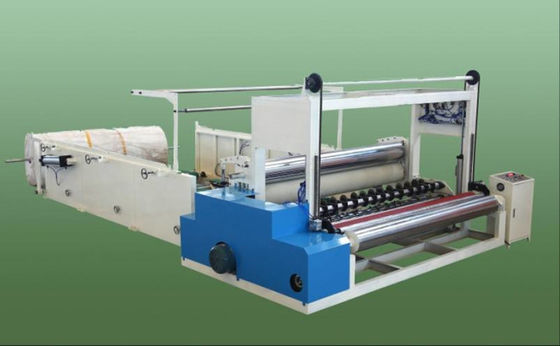 Máy xé cuộn giấy vệ sinh và máy cuộn lại cho cuộn công nghiệp