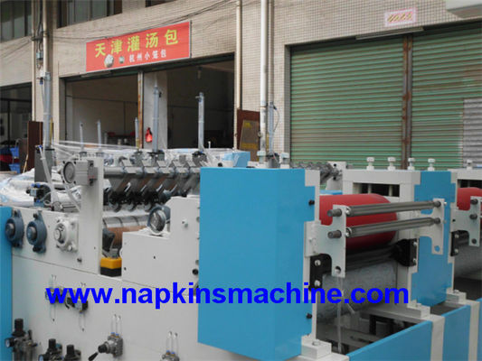 Máy cắt cuộn Jumbo chiều rộng 1400mm 2 lớp