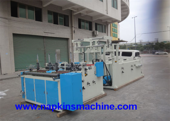 Máy làm lại giấy cuộn bằng thép 4 PCS / Máy xén giấy