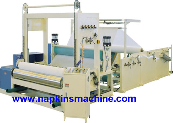 400m / phút 2 PCS Máy làm lại cuộn Jumbo / Máy làm lại bộ lọc giấy