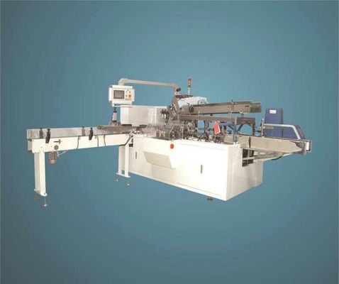 Máy đóng gói hộp giấy khăn giấy mặt (Máy niêm phong hộp tự động) Cho hộp giấy hình khối Gói