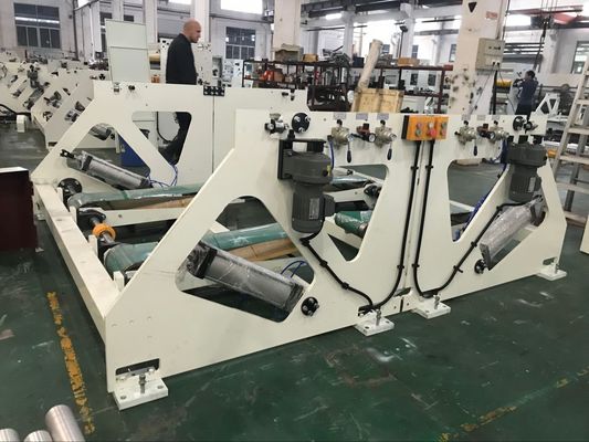 Máy cuộn giấy vệ sinh 380V 2 lớp 1400mm