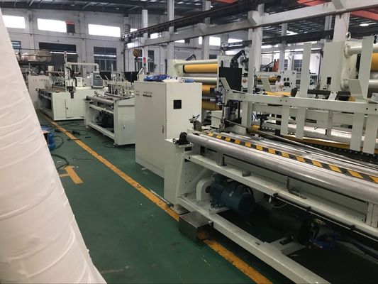 Máy làm vệ sinh cuộn Jumbo cuộn không dệt