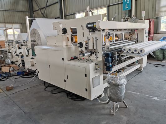 Máy chuyển đổi giấy vệ sinh màn hình cảm ứng PLC chiều rộng 1400mm