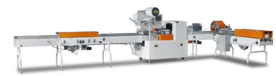 40 túi / Máy đóng gói khăn giấy mềm tối thiểu 7,5KW / Máy đóng gói giấy lụa
