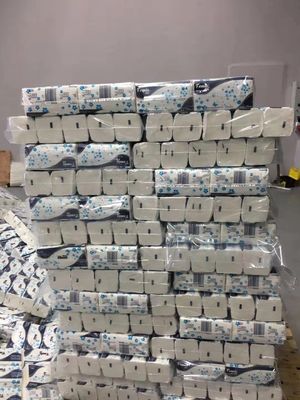 8 gói / Máy đóng gói tã giấy chiều rộng tối thiểu 2mm / Máy đóng gói giấy lụa