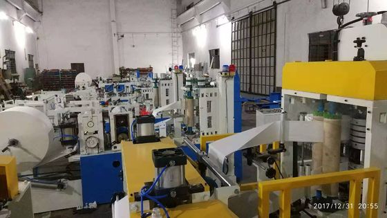 Máy dập nổi khăn ăn trưa 5.5KW 3000 tờ / phút