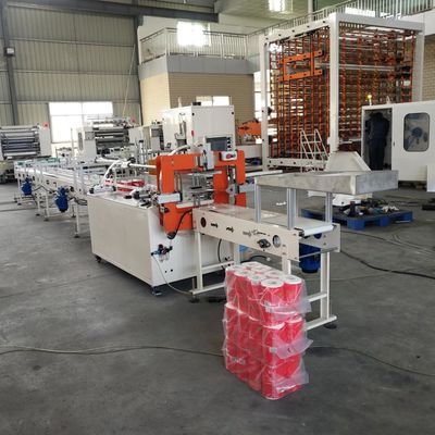 Máy làm cuộn vệ sinh HMI Rewinder khí nén 500m / phút