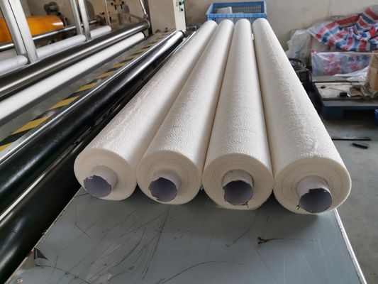 Máy cuộn khăn giấy vệ sinh PLC 200m / phút Bộ tua lại thời gian bằng khí nén