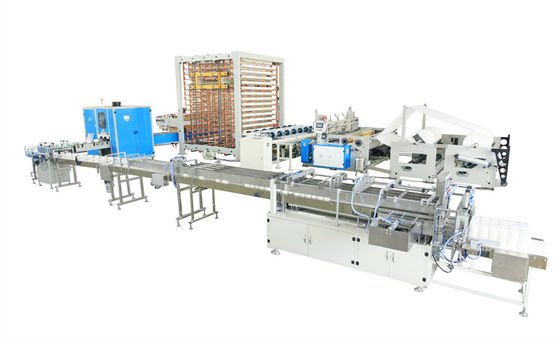 Máy cuộn giấy vệ sinh 3 lớp 11KW Delta 500m / phút