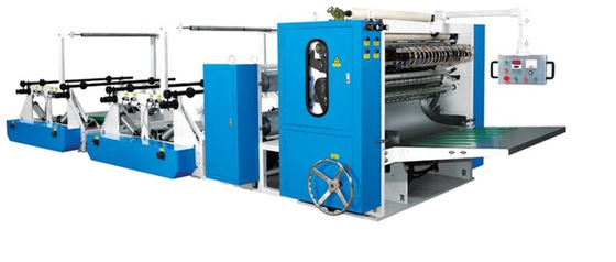 Dây chuyền sản xuất giấy lau mặt JOG 7,5KW với máy móc đóng gói