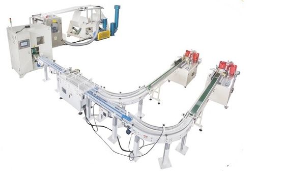 M Gấp 10 làn Máy dập nổi khăn giấy trên mặt Log Saw JOG