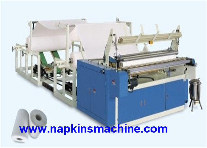 Chiều rộng 1750mm In 2 màu Máy cắt cuộn giấy 3HP